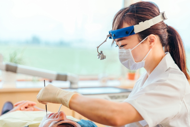 女性の歯 デンタルケア